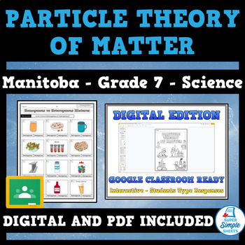 Preview of Manitoba Science - Cluster 2 - Grade 7 - Particle Theory of Matter