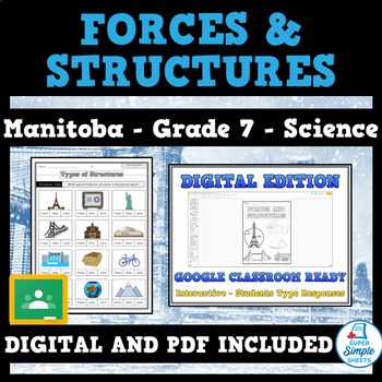Preview of Manitoba Science - Cluster 3 - Grade 7 - Forces and Structures