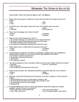 36 Mankind The Story Of All Of Us Worksheet - combining like terms