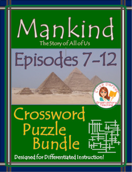 Preview of Mankind the Story of All of Us Episodes 7-12 PUZZLE BUNDLE