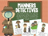 Manners Detectives! Pragmatic Language, Social Skills Game!