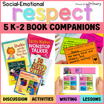 Preview of Manners & Respect Book Lessons & Read Aloud Activities - Social Skills Bundle