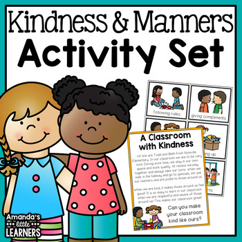 Preview of Manners, Kindness and Friendship Activities