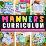Manners Unit -- Social Emotional Learning for 1st and 2nd Grade