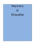 Manners and Etiquette Charades