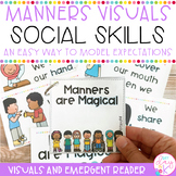 Manners & Social Skills | Manners Visuals & Emergent Reade
