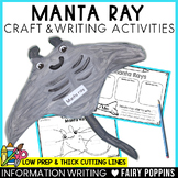 Manta Ray Craft | Ocean Animal Craft & Activities