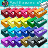 Manual Pencil Sharpener Clipart: 25 School & Office Clip A