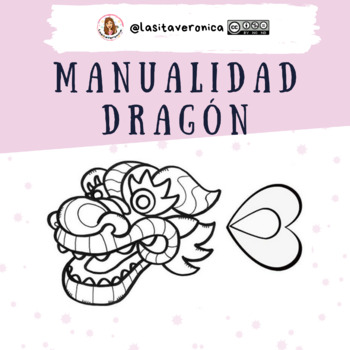 Preview of Manualidad dragón chino / Chinese dragon craft