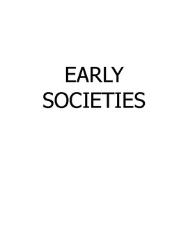 Preview of Many Gifts - Unit 2: Early Societies