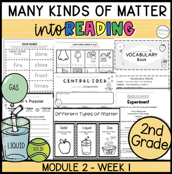 Preview of Many Kinds of Matter | HMH Into Reading | Module 2 Week 1