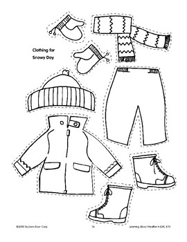 Many Kinds of Weather: What Should We Wear? by Evan-Moor Educational ...