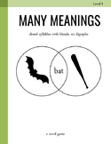 Many Meanings Vocabulary Game