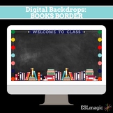 ManyCam Digital Teaching Background BOOKS/Welcome to Class