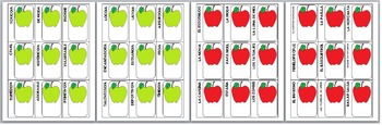 Preview of Manzanas con manzanas - Apples To Apples Game in Spanish