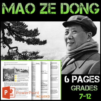 Preview of Mao Zedong and Communist China