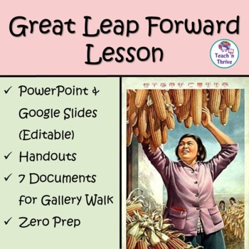 Preview of Mao Zedong's Great Leap Forward Gallery Walk Lesson