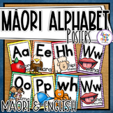 Maori Alphabet Posters with Te Reo Maori & English - for N