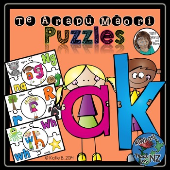 Preview of Maori Alphabet Puzzles