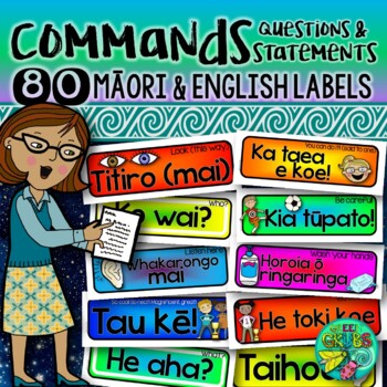 Preview of Maori Commands, Statements & Questions for the Classroom