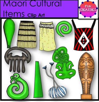 Preview of Maori Cultural Clip Art