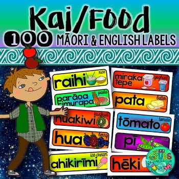 Preview of Maori Food/Kai labels
