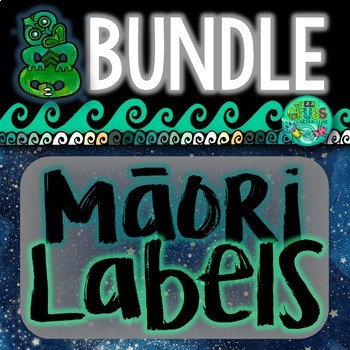 Preview of Maori Labels MEGA Bundle