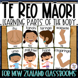 Te Reo Maori Parts of the Body language cards - for New Ze