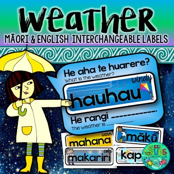 Preview of Maori Weather Labels