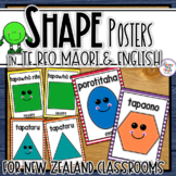 Te Reo Maori Shape Posters for the New Zealand Classroom