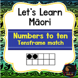 Maori numbers with tens frames