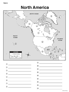 Map Activity Bundle by Robert's Resources | TPT