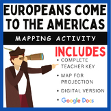 Map Activity: Europeans Come to North America