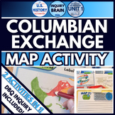 Map Activity and DBQ Inquiry- US History- Columbian Exchan