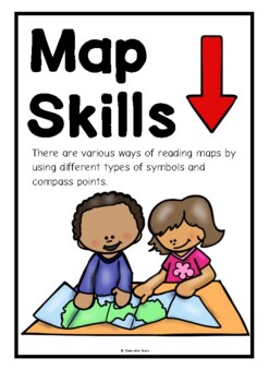 Map Directions by Treetop Resources | Teachers Pay Teachers