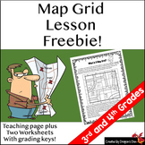 Map Grid Lesson Freebie