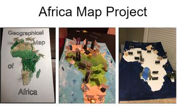 Preview of Map Project: Africa (2 weeks!)
