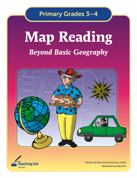 Preview of Map Reading (Grades 3-4) by Teaching Ink