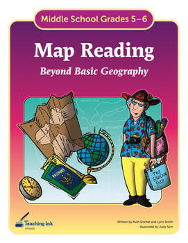 Preview of Map Reading (Grades 5-6) by Teaching Ink