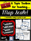 Map Scale Resources (An intermediate Social Studies bundle)