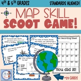 Map Skill Scoot!  An interactive map skill activity for in