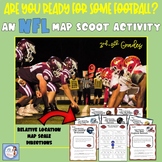 NFL Football Map Skill Activity