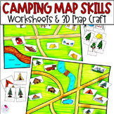 Map Skills - 1st Grade Social Studies - Camping Theme