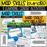 Map Skills 3rd Grade Learning Centers | Maps and Globes | 