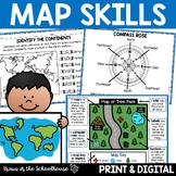 Map Skills Activities and Worksheets Maps Globes Landforms