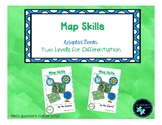 Map Skills Adapted Books