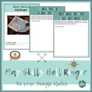 Preview of Map Skills Bell Ringer