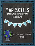 Map Skills - Cardinal and Intermediate Directions