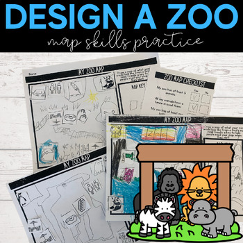 Preview of Map Skills | Design a Zoo | Build a Map
