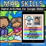 Map Skills Digital Activities for Google Slides™